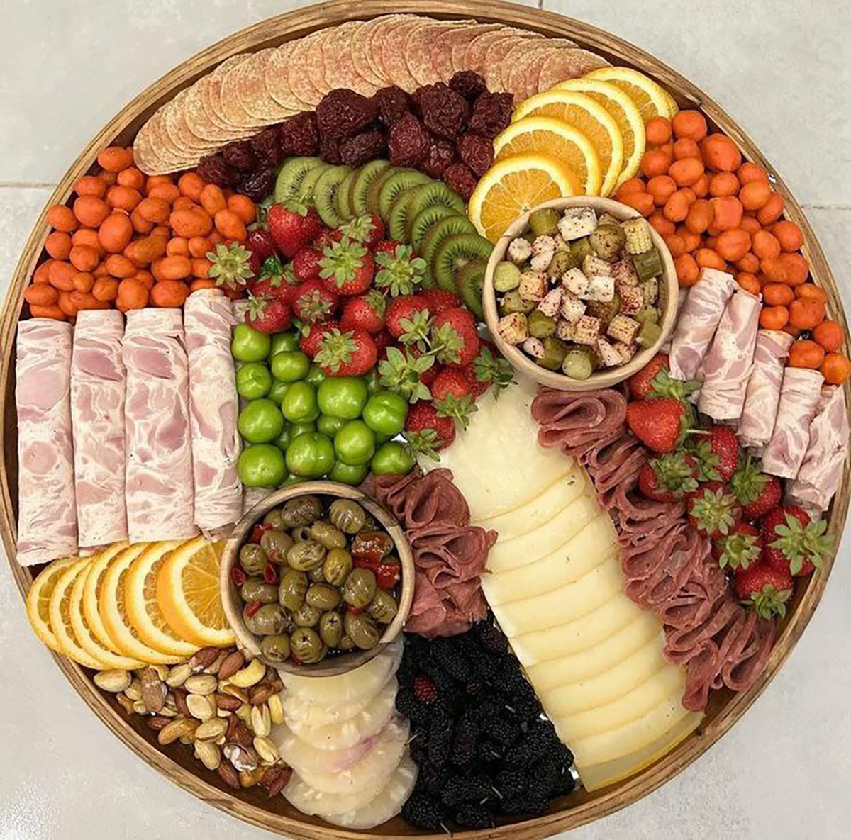 سینی مزه مشروب لاکچری
