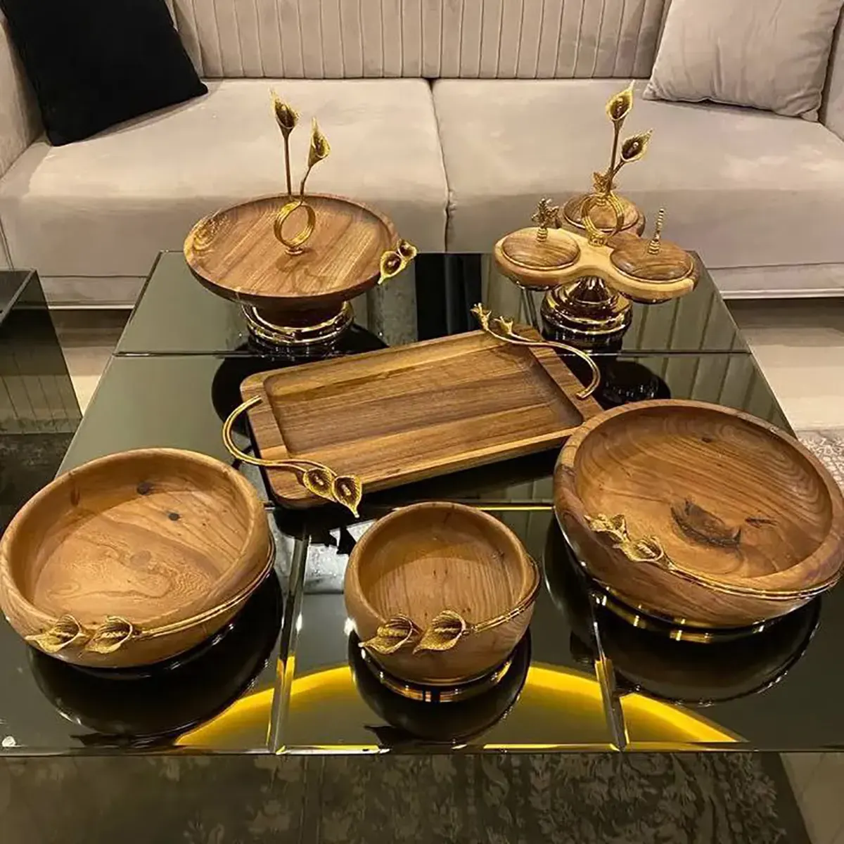 ظروف چوبی لوکس
