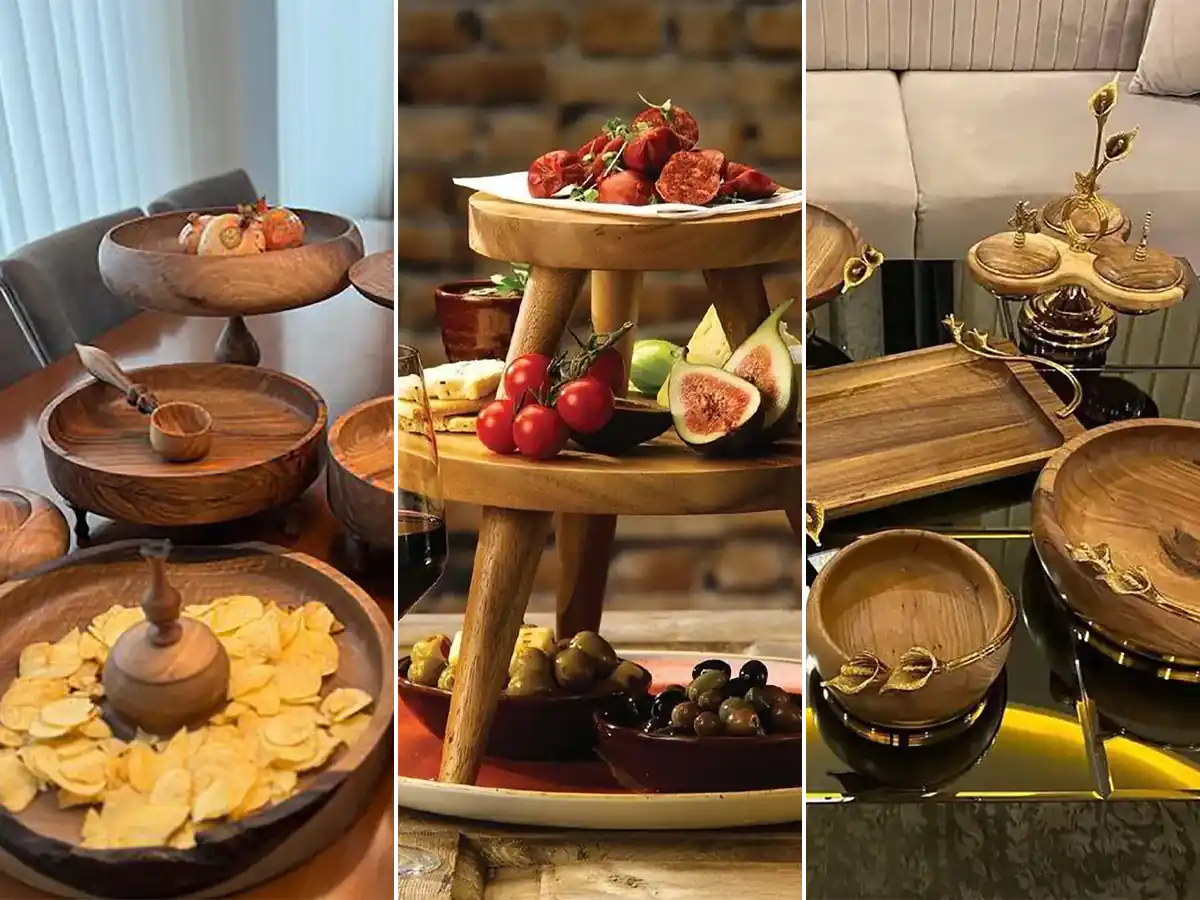 ظروف چوبی لوکس