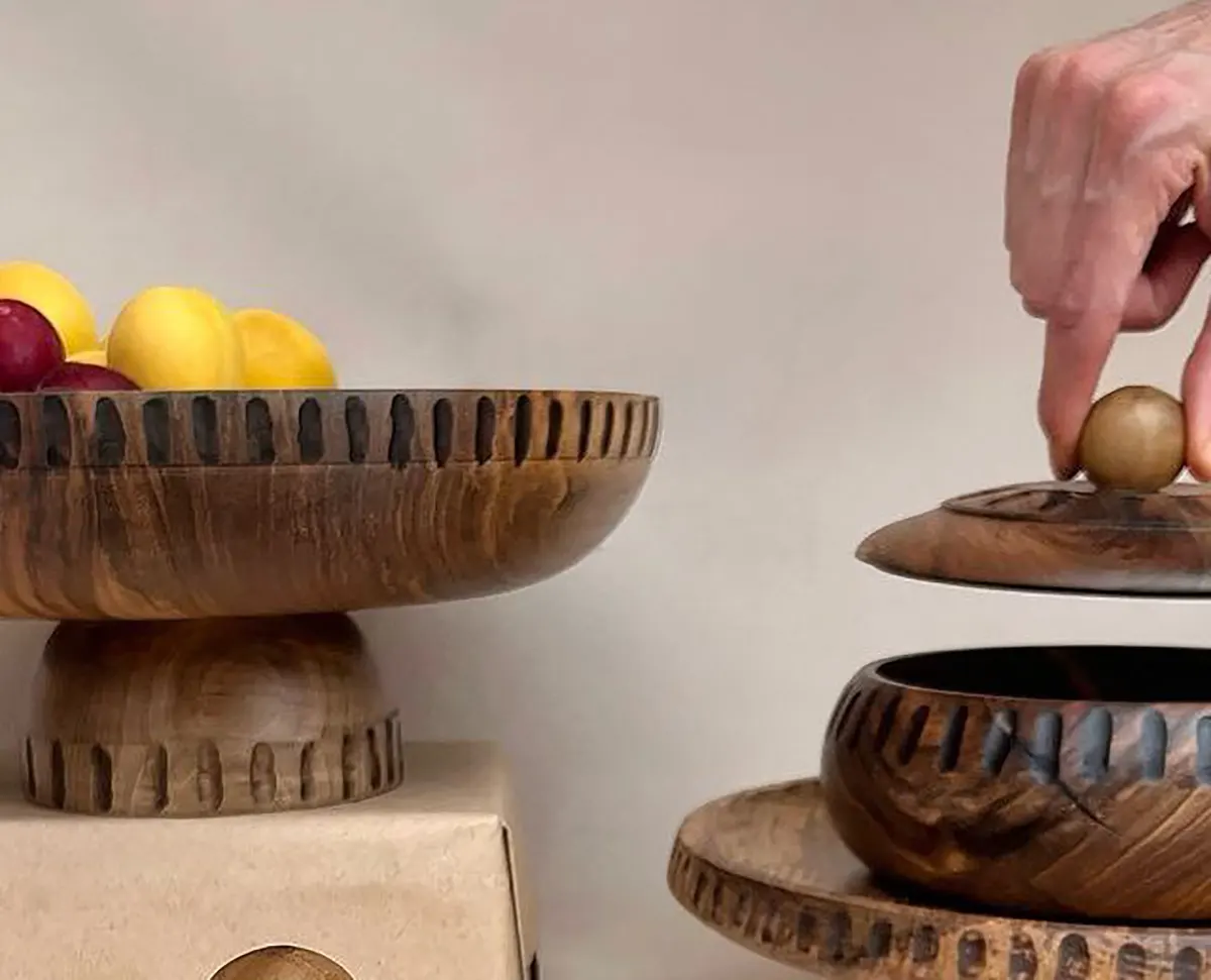 ظروف چوبی مدرن
