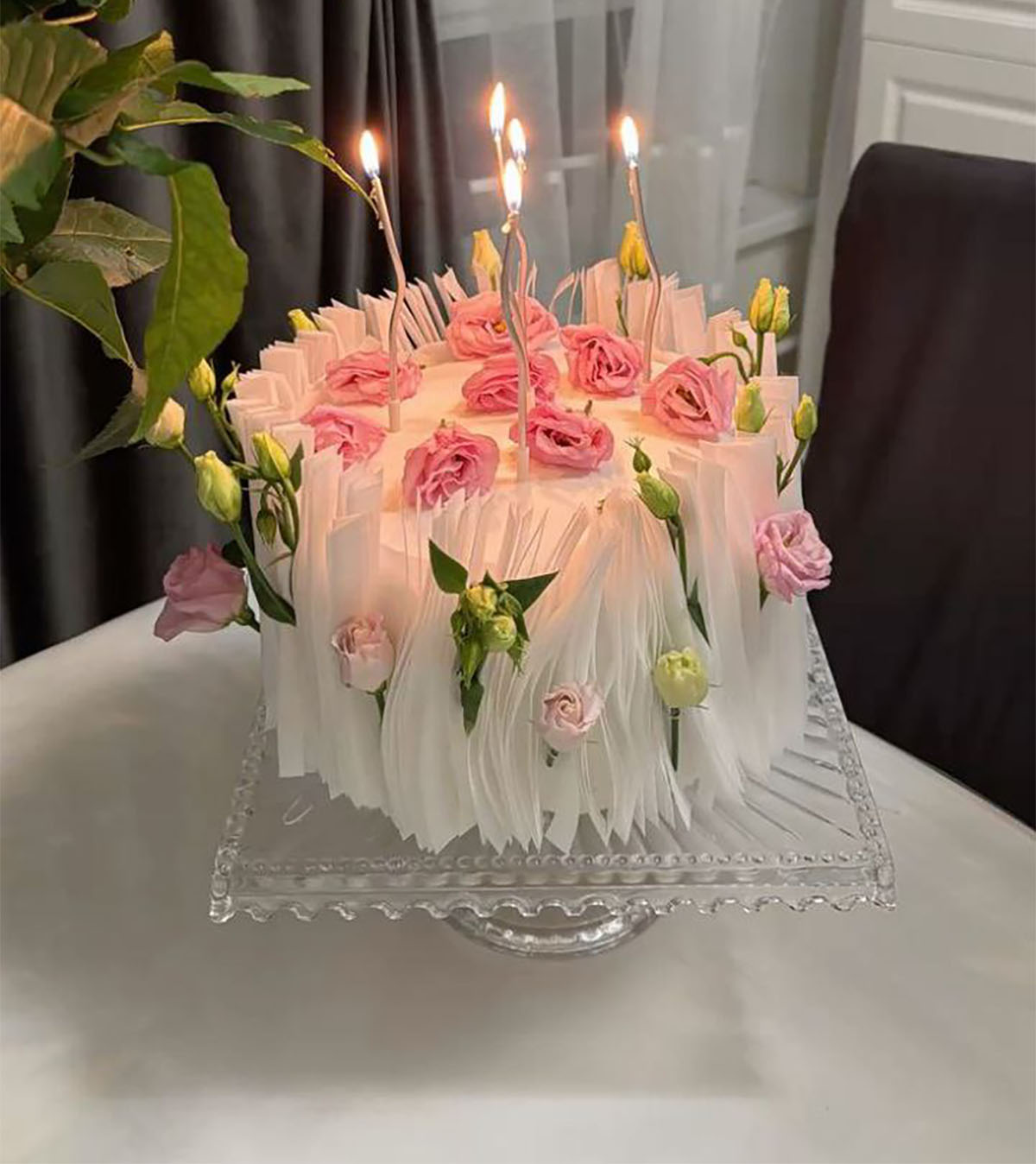 مینی کیک بابونه