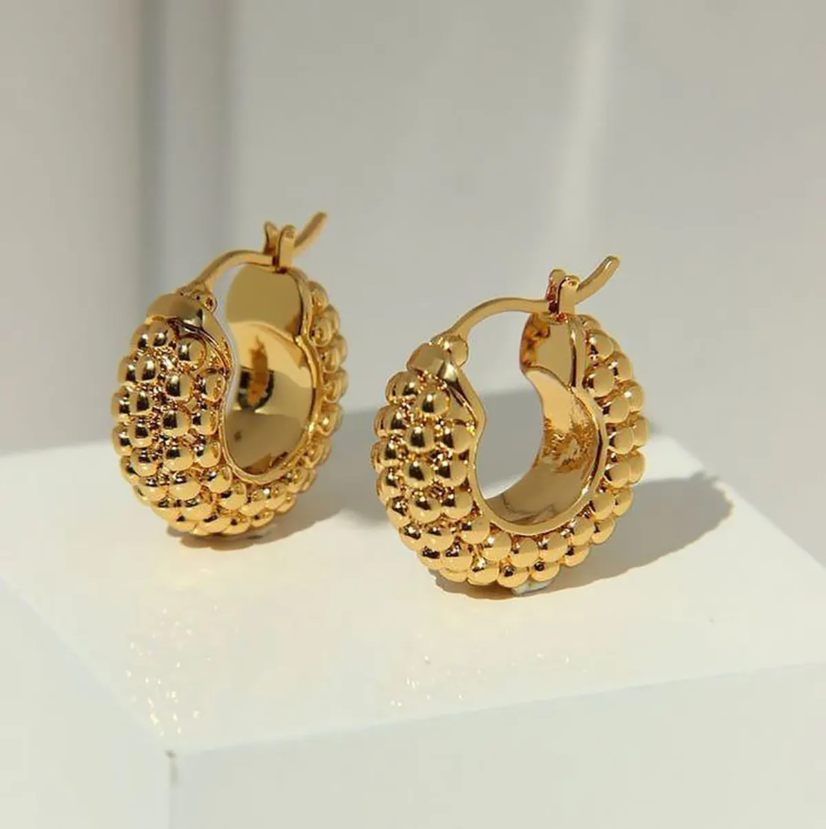 گوشواره حلقه ای جدید بزرگ