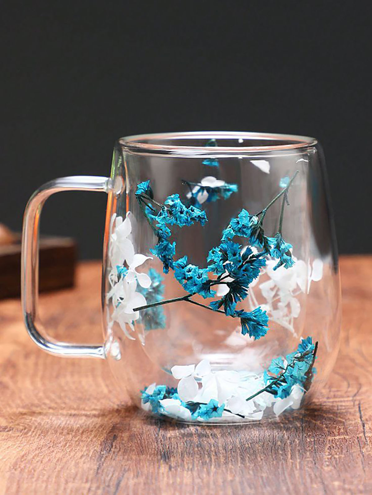 ماگ شیشه ای نی دار دیجی کالا