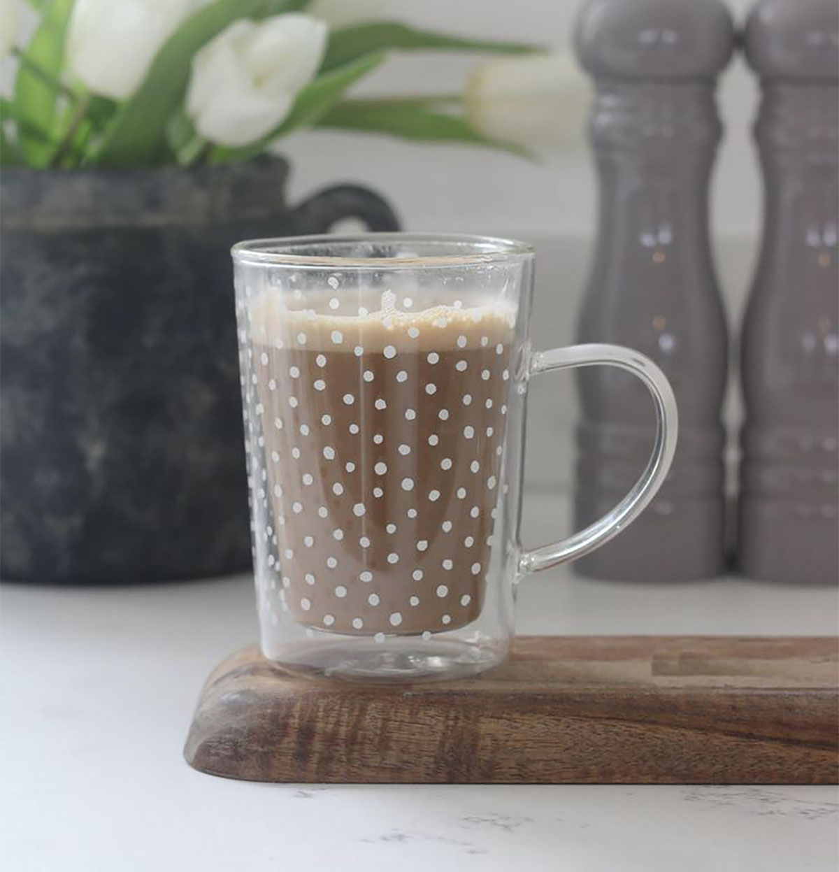 ماگ شیشه ای فانتزی