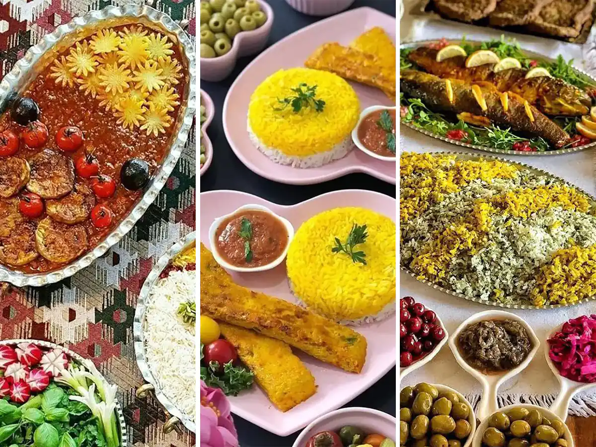 دیزاین غذای رستورانی
