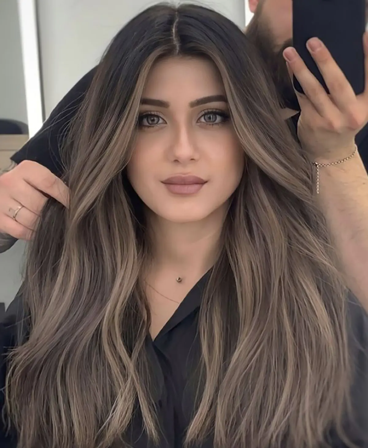 هایلایت مو دخترانه