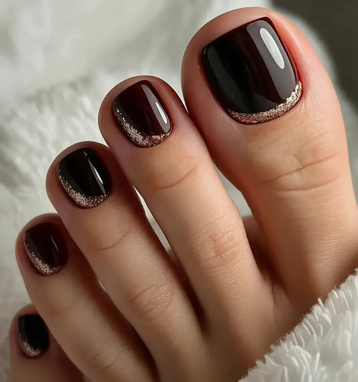 طرح ناخن پاییزی شیک